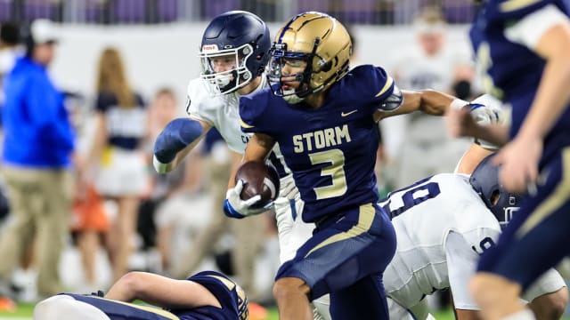 Chanhassen vs St Thomas Academy 5A Prep Bowl 11-25-23 Jeff Lawler12